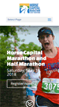 Mobile Screenshot of horsecapitalmarathon.com