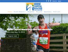 Tablet Screenshot of horsecapitalmarathon.com